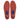 Running shoes display a man running on a track background with Airplus logo