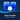Blue gel heel inserts, shown with water icon, easy to clean advertised.